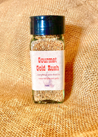 Gourmet Gold Rush 3.5 oz Glass Shaker